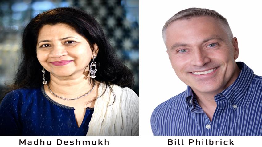 Madhu Deshmukh and Bill Philbrick