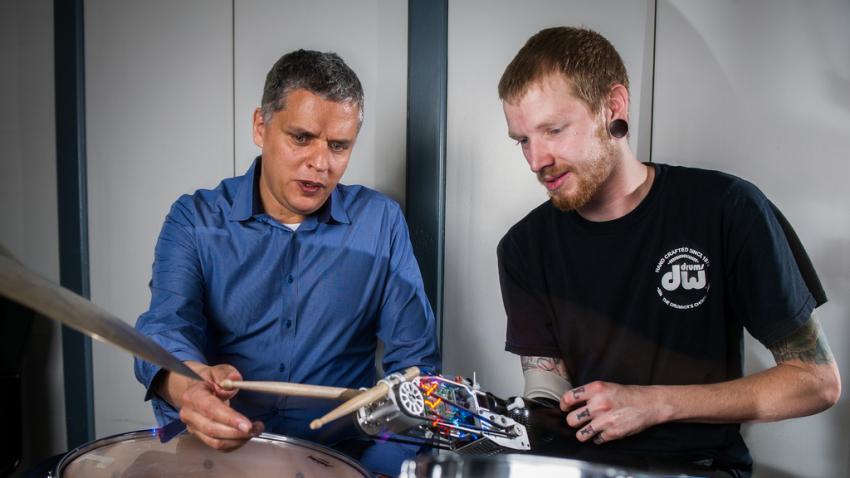 Robotic Drumming Prosthesis 2 Robotic Drumming Prosthesis 2