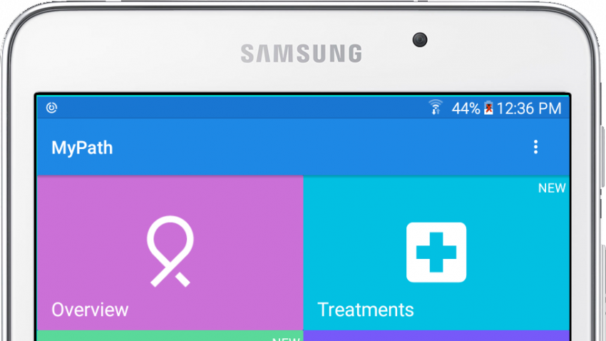 MyPath App front page MyPath App front page