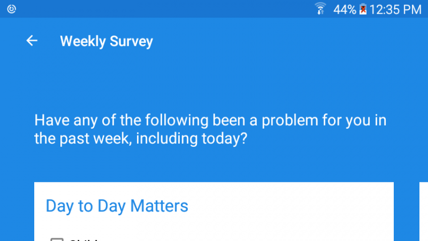 MyPath Weekly Survey MyPath Weekly Survey